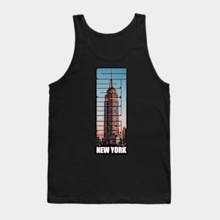 New York City Urban Time Shirt For NY Lover Tank Top